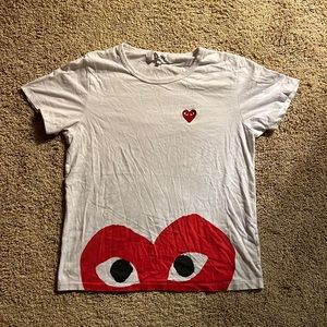 Comme Des Garçons CDG Heart T shirt